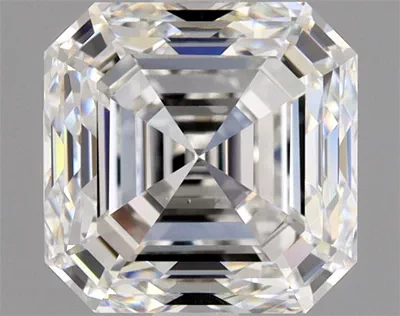2.01ct G VS2 Very Good Cut Asscher Diamond