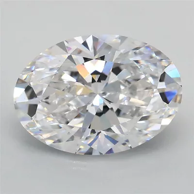 2.58ct D VS1 Rare Carat Ideal Cut Oval Lab Grown Diamond
