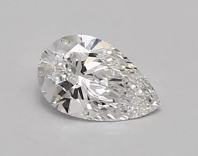 0.81ct D VVS1 Rare Carat Ideal Cut Pear Lab Grown Diamond