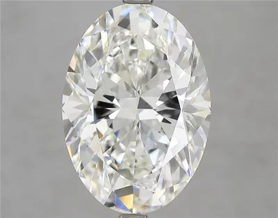 5.55ct I VVS2 Rare Carat Ideal Cut Oval Diamond