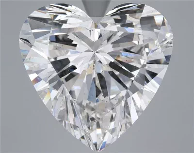 15.55ct F SI1 Rare Carat Ideal Cut Heart Lab Grown Diamond