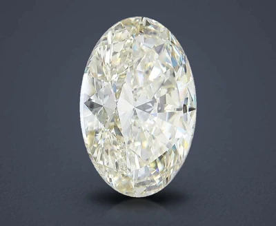 8.01ct K VVS2 Rare Carat Ideal Cut Oval Diamond