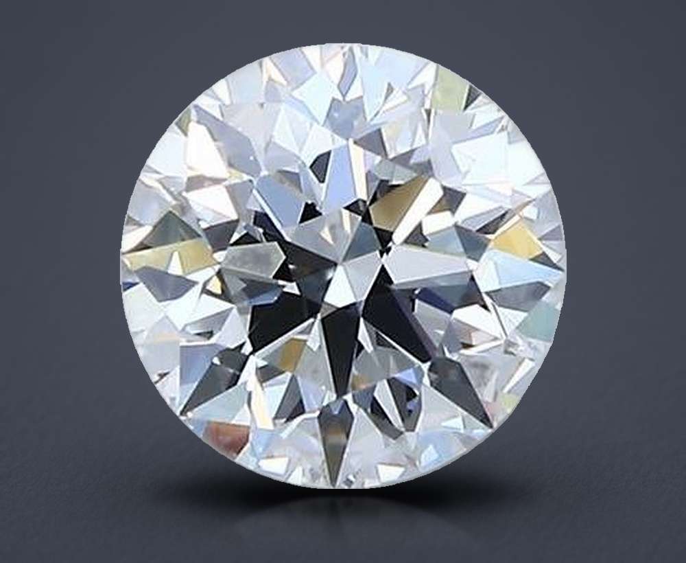 1.09ct D IF Rare Carat Ideal Cut Round Diamond
