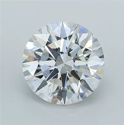 3.00ct E VS1 Rare Carat Ideal Cut Round Lab Grown Diamond