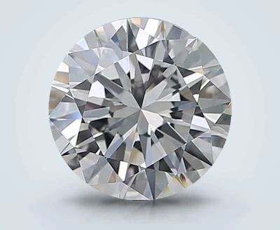 3.01ct D VVS1 Excellent Cut Round Diamond