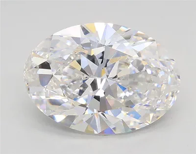 2.51ct F VS1 Rare Carat Ideal Cut Oval Lab Grown Diamond