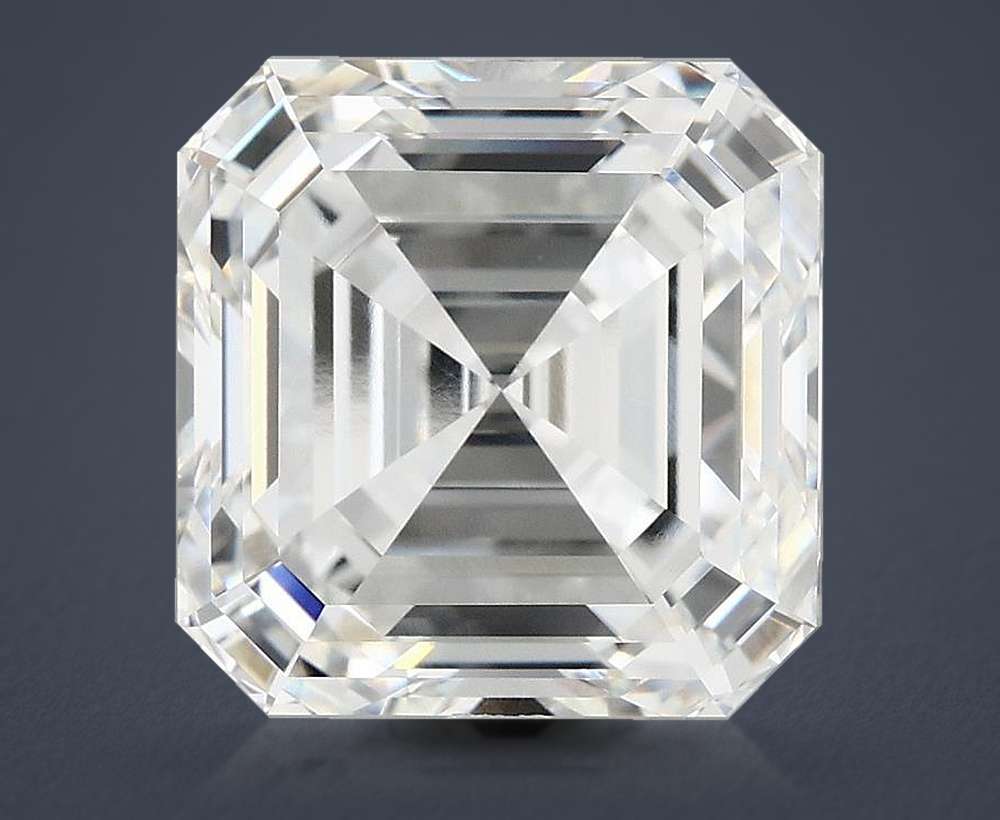 7.20ct E VVS2 Rare Carat Ideal Cut Asscher Lab Grown Diamond