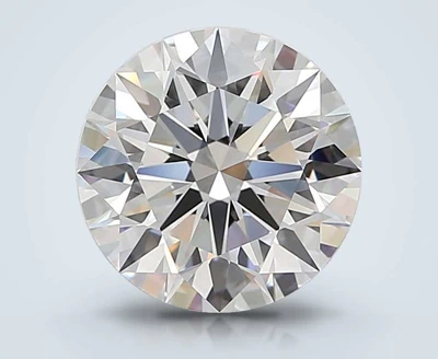 5.47ct D FL Rare Carat Ideal Cut Round Lab Grown Diamond