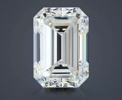 4.03ct I SI1 Very Good Cut Emerald Diamond