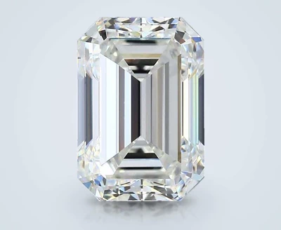 4.03ct I SI1 Very Good Cut Emerald Diamond