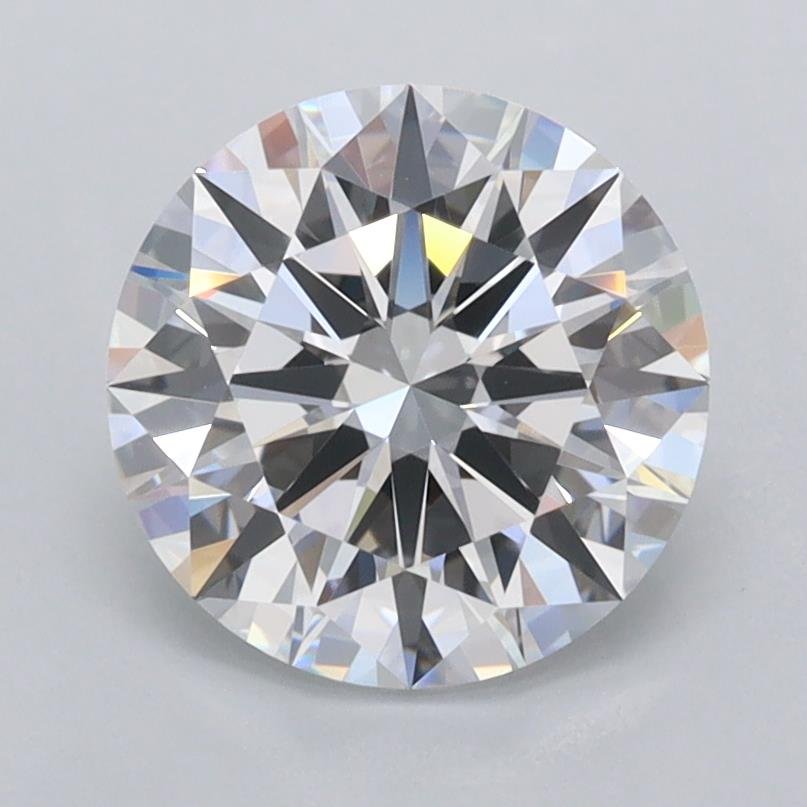 1.94ct D FL Rare Carat Ideal Cut Round Lab Grown Diamond