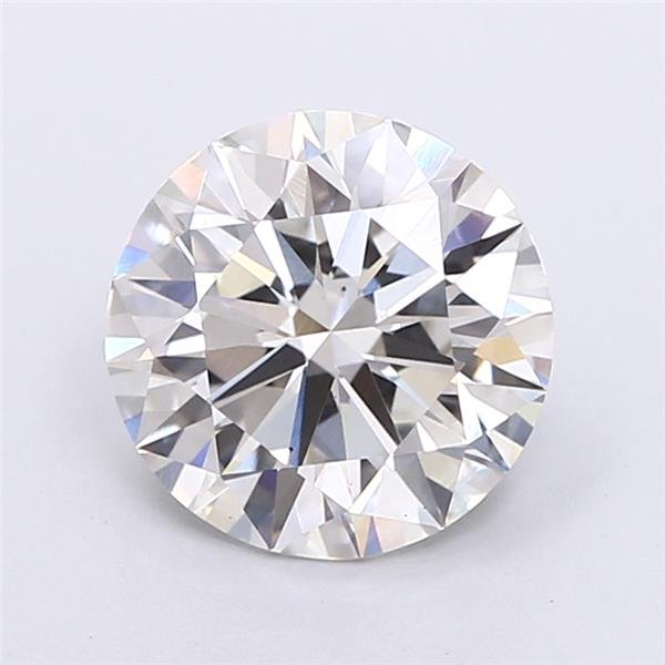 2.25ct H VS2 Rare Carat Ideal Cut Round Lab Grown Diamond