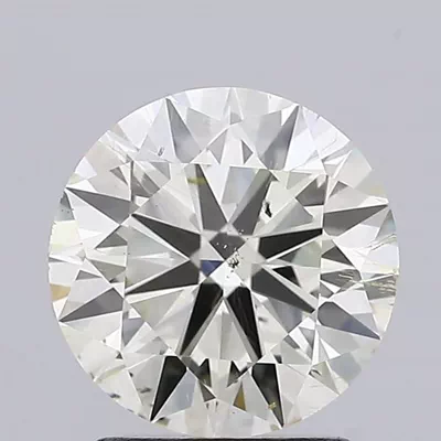 2.02ct K SI2 Rare Carat Ideal Cut Round Diamond
