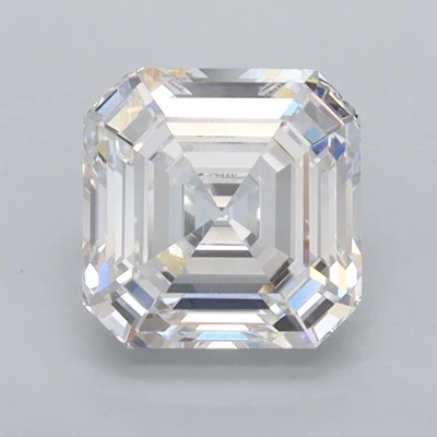 1.52ct D VVS1 Rare Carat Ideal Cut Asscher Lab Grown Diamond