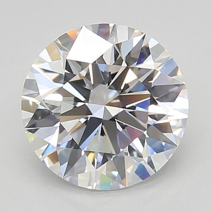 2.38ct D IF Rare Carat Ideal Cut Round Lab Grown Diamond