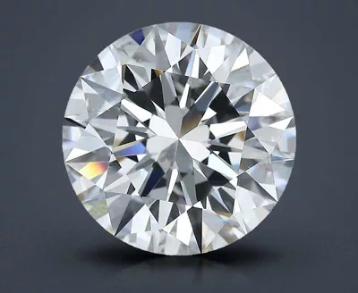 5.03ct E VVS2 Rare Carat Ideal Cut Round Diamond