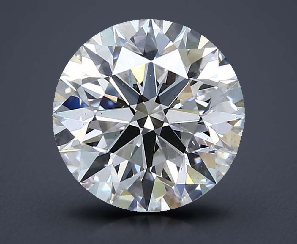 3.00ct F VS2 Excellent Cut Round Lab Grown Diamond
