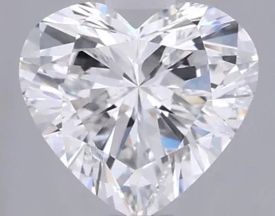 0.88ct E VVS1 Rare Carat Ideal Cut Heart Lab Grown Diamond