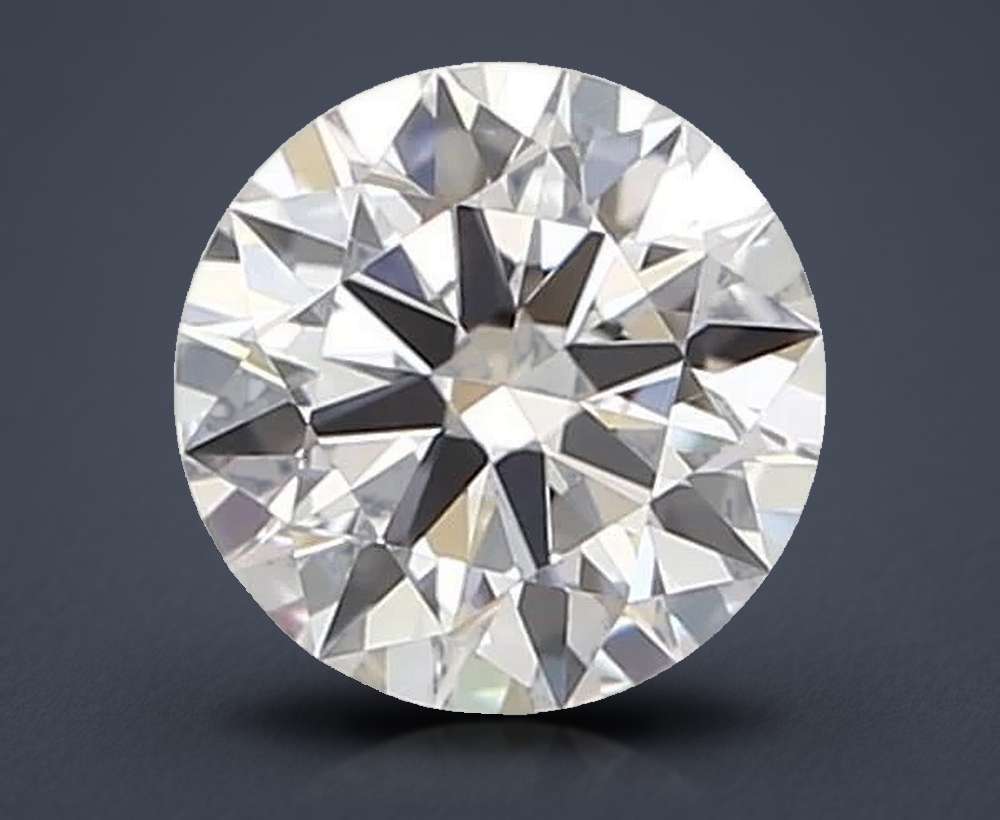 0.34ct E VVS1 Rare Carat Ideal Cut Round Diamond