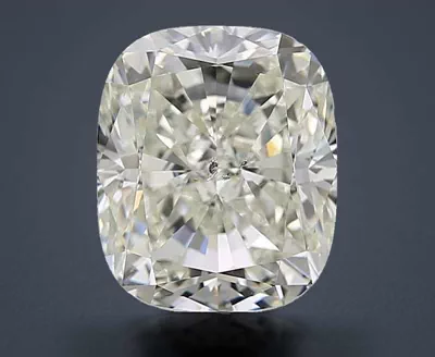 7.02ct K SI2 Good Cut Cushion Diamond