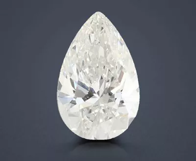 3.08ct G VVS2 Rare Carat Ideal Cut Pear Lab Grown Diamond