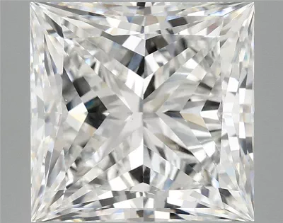 8.00ct F VS1 Rare Carat Ideal Cut Princess Lab Grown Diamond