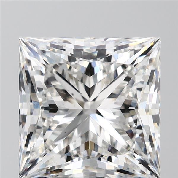 5.18ct F VS1 Rare Carat Ideal Cut Princess Lab Grown Diamond