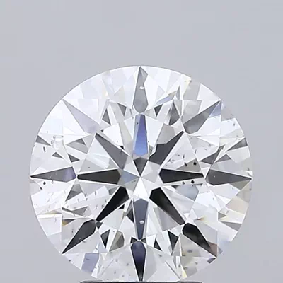 4.01ct E SI1 Rare Carat Ideal Cut Round Lab Grown Diamond
