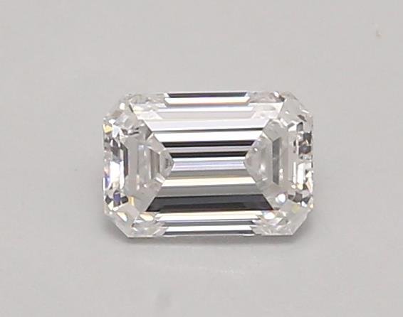 0.63ct D VVS2 Rare Carat Ideal Cut Emerald Lab Grown Diamond