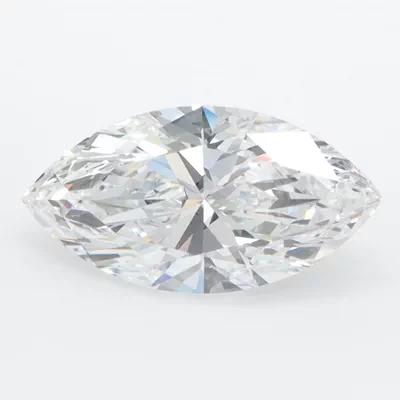 2.03ct D VVS1 Rare Carat Ideal Cut Marquise Lab Grown Diamond