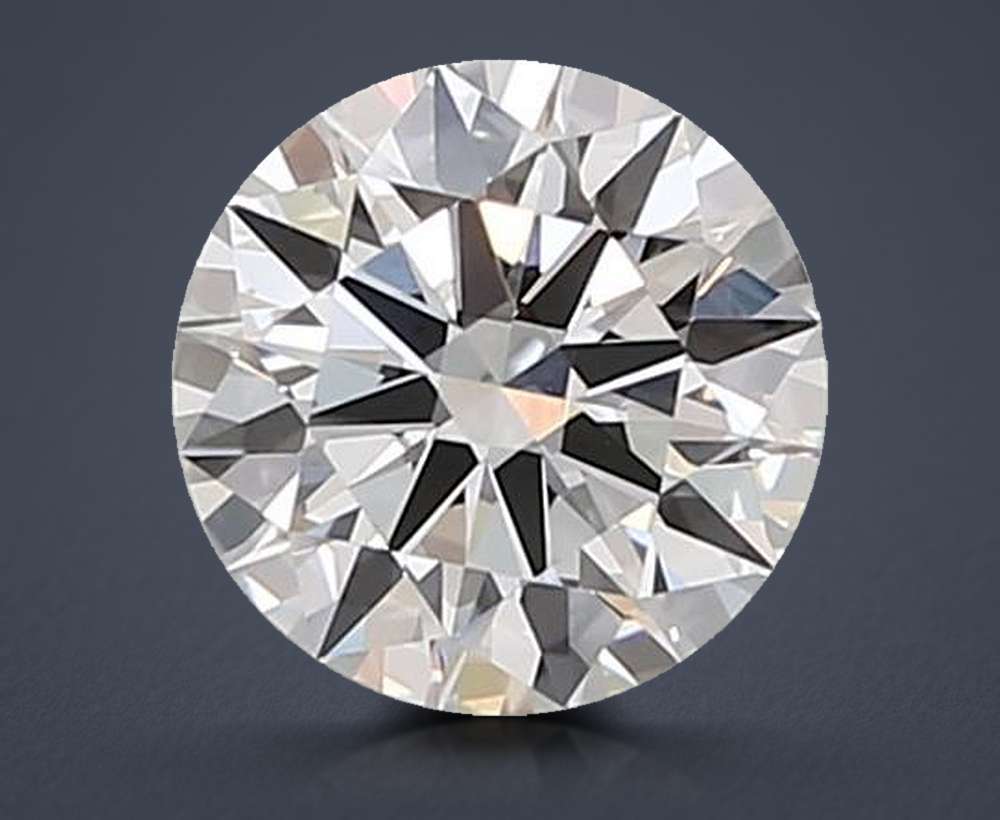 1.02ct D VS1 Rare Carat Ideal Cut Round Lab Grown Diamond