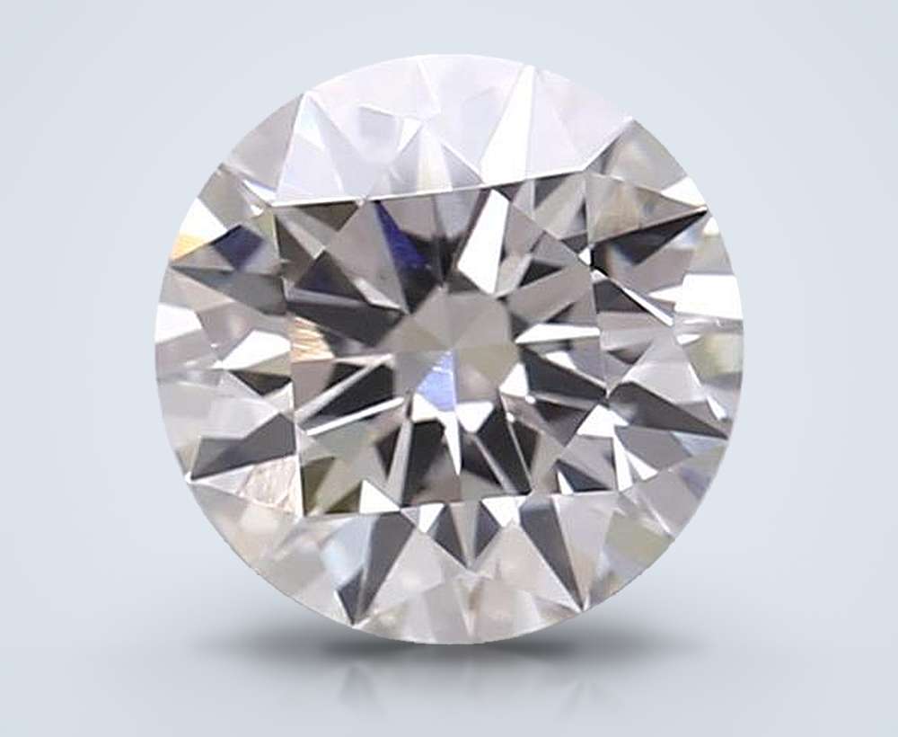 2.09ct H VS1 Excellent Cut Round Lab Grown Diamond