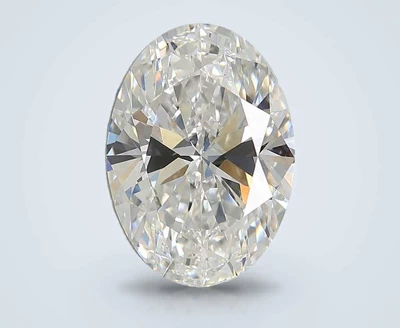 5.09ct E VVS2 Rare Carat Ideal Cut Oval Lab Grown Diamond