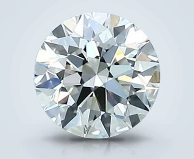 0.52ct I VVS1 Rare Carat Ideal Cut Round Diamond