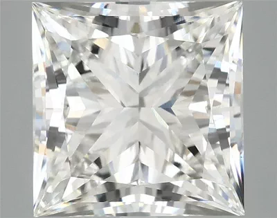 6.09ct H VS1 Rare Carat Ideal Cut Princess Lab Grown Diamond