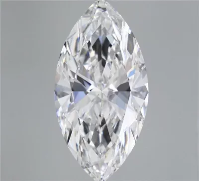 9.76ct F VS1 Rare Carat Ideal Cut Marquise Lab Grown Diamond
