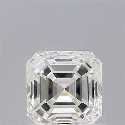 0.70ct G VVS1 Rare Carat Ideal Cut Asscher Diamond