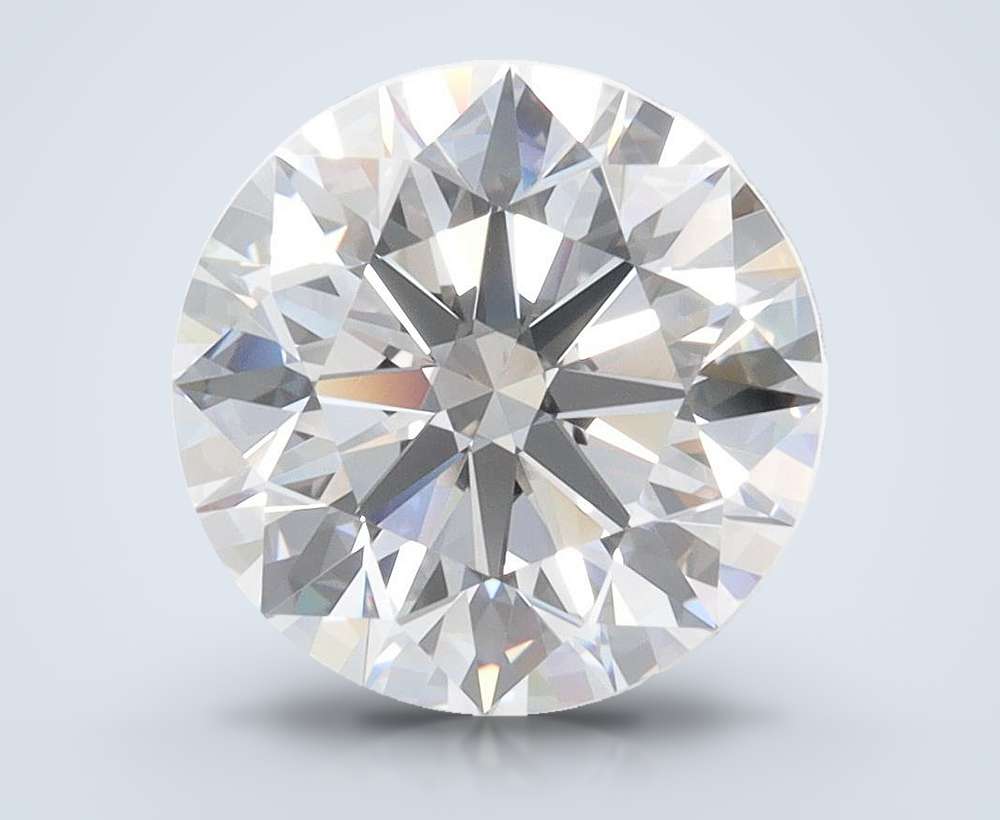 3.46ct D IF Rare Carat Ideal Cut Round Lab Grown Diamond