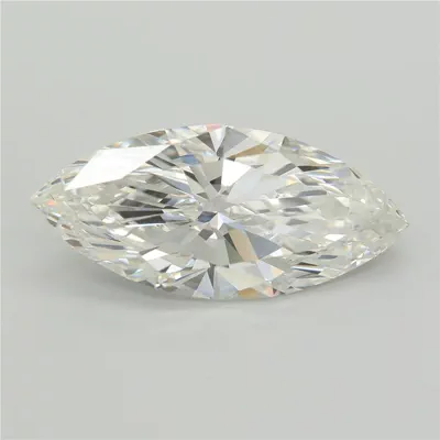 7.11ct F VVS2 Rare Carat Ideal Cut Marquise Lab Grown Diamond