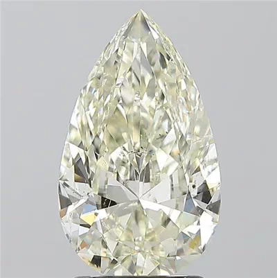 2.01ct K SI2 Rare Carat Ideal Cut Pear Diamond