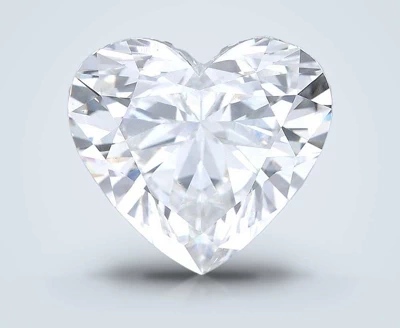 6.14ct G VS2 Rare Carat Ideal Cut Heart Lab Grown Diamond