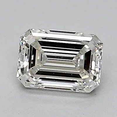 0.50ct I VS1 Rare Carat Ideal Cut Emerald Diamond