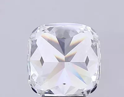 4.59ct E VS2 Rare Carat Ideal Cut Cushion Lab Grown Diamond