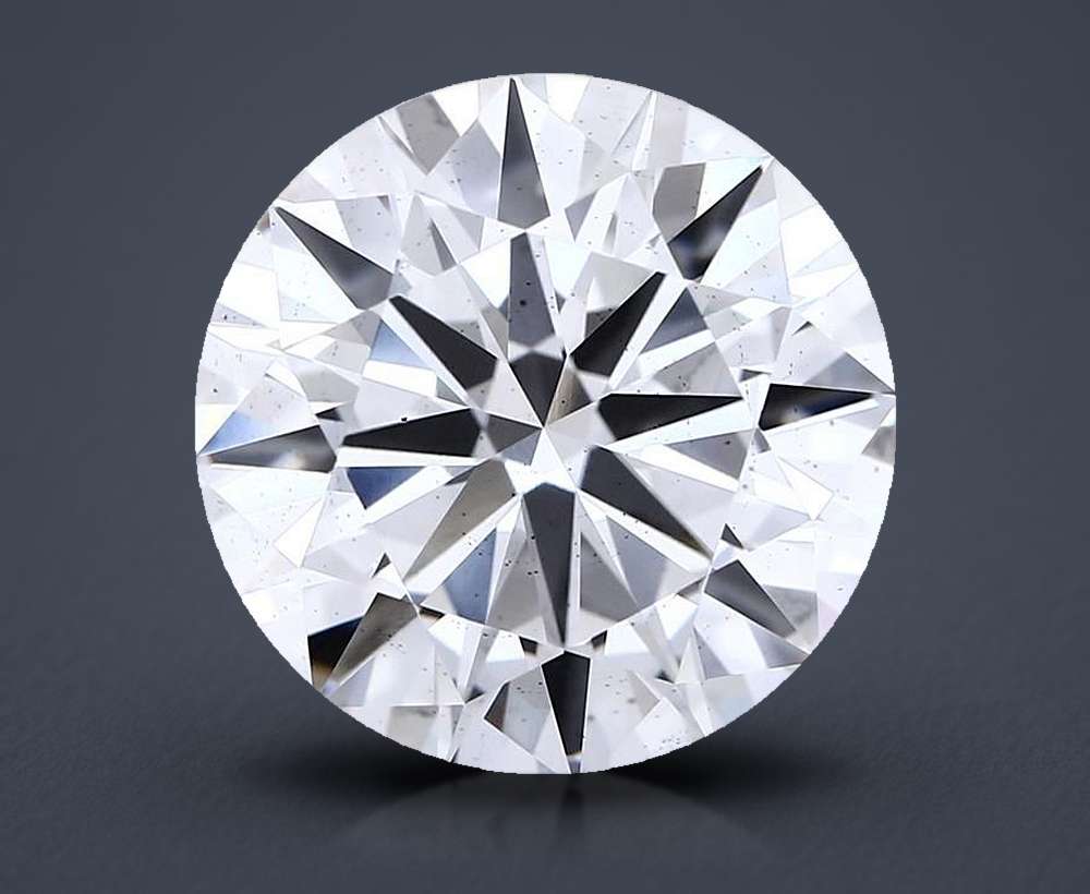 9.02ct G SI1 Excellent Cut Round Lab Grown Diamond