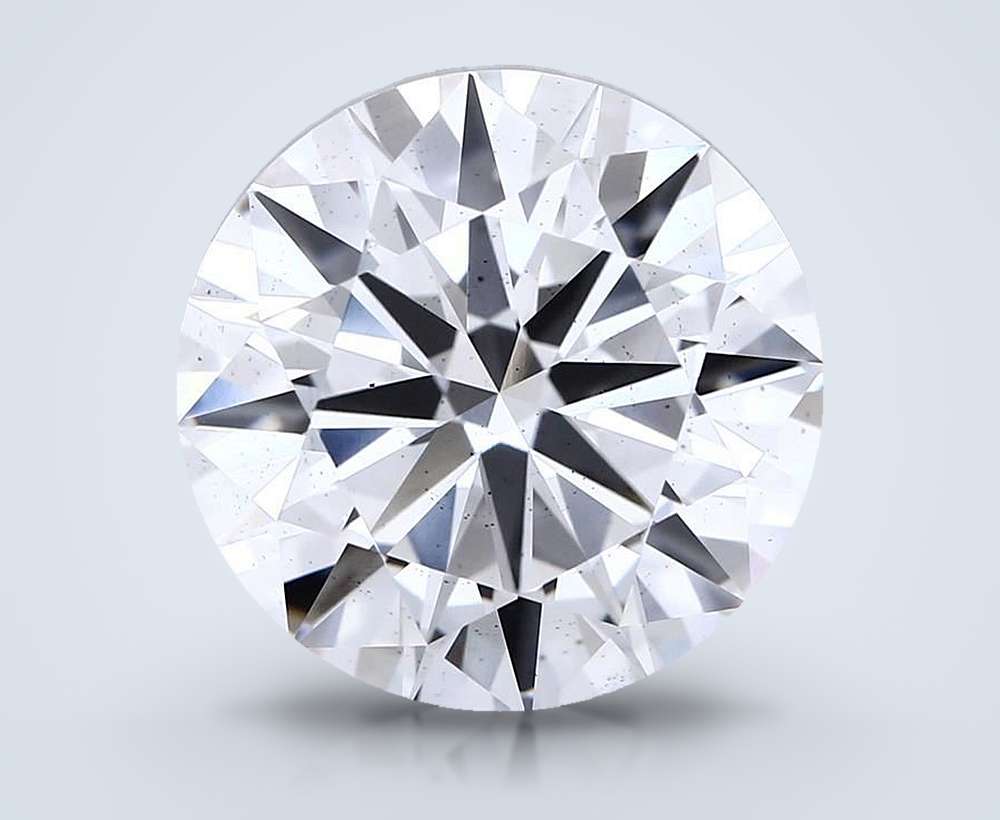 9.02ct G SI1 Excellent Cut Round Lab Grown Diamond