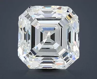 1.03ct I SI1 Very Good Cut Asscher Diamond