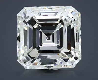 4.02ct G VS1 Very Good Cut Asscher Diamond