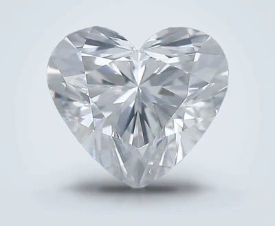 0.72ct H SI1 Rare Carat Ideal Cut Heart Diamond