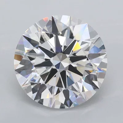 2.40ct D FL Rare Carat Ideal Cut Round Lab Grown Diamond
