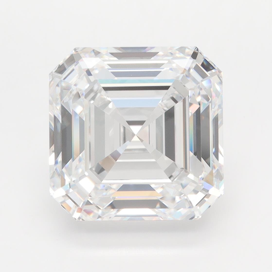 5.77ct D VVS1 Rare Carat Ideal Cut Asscher Lab Grown Diamond
